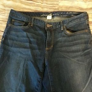 Eddie Bauer boot cut jeans